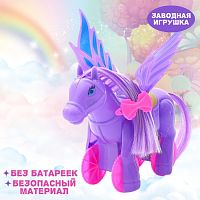 Игрушка заводная "Лошадка- Пегас", МИКС 1129941