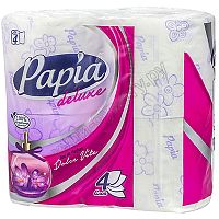 ХАЯТ/PAPIA DELUXE Туалетная бумага Арома Дольче 4 слоя 4 рулона* 14/5031373