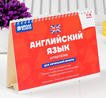Настольные шпаргалки "Английский язык" 