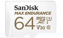 Флеш карта microSDXC 64GB Sandisk SDSQQVR-064G-GN6IA Max Endurance + adapter 