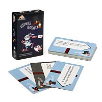 Карточная игра для весёлой компании "Безумные шляпники", 55  карточек 18+ 