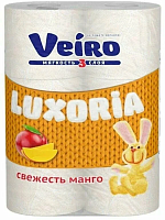 т.бумага Veiro Люксориа 3 сл.6шт Арома Манго (12шт)
