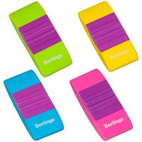 Ластик Berlingo "Color Zone" прямоугольный, термопластичная резина, 56*23*14мм