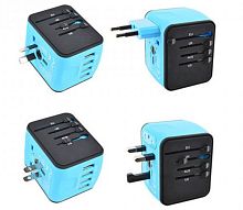 Переходник сетевой ROBITON TravelEnergy-X 4 USB-разъема BL1