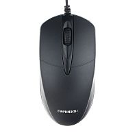 Проводная мышь Гарнизон GM-220, 3кн, 1000 DPI, 1.5м, черный, коробка