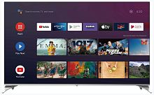 Телевизор QLED Hyundai 55" H-LED55QBU7500 Android TV Frameless черный 4K Ultra HD 60Hz DVB-T DVB-T2 