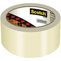 Клейкая лента упаковочная Scotch, 48мм*50м, 40мкм