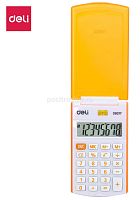 Калькулятор карманный Deli E39217/OR оранжевый 8-разр.