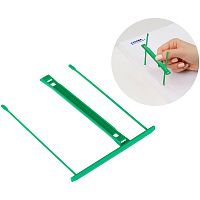 Механизмы для скоросшивания СТАММ, полипропиленовые, 25шт., зеленые 