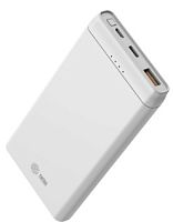 Мобильный аккумулятор Cactus CS-PBFSMT-10000 10000mAh 10.5W 2.1A 2xUSB-A белый 