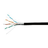 Кабель SkyNet Standart FTP outdoor 4x2x0,48, медный, FLUKE TEST, кат.5e, однож., 305 м, box, черный