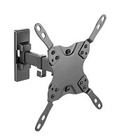 Кронштейн для телевизора Ultramounts UM864B черный 13"-42" макс.20кг настенный поворот и наклон 