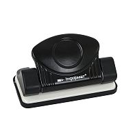 Дырокол ERGONOMICS 10 л. металл черный