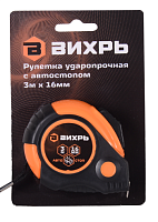 Рулетка 3мх16мм автостоп Вихрь