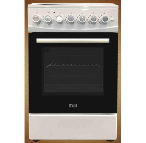 Газоэлектрическая плита MIU UNO 51Р белая