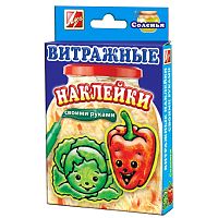 Краски витражные ВИТРАЖНЫЕ НАКЛЕЙКИ. СОЛЕНЬЯ 3 цв.