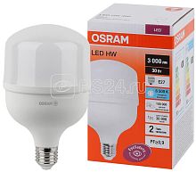 Лампа светодиодная высокомощная LED HW 30Вт T матовая 6500К холод. бел. E27 3000лм 140-265В угол пуч