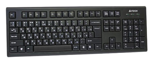 Клавиатура A4Tech KR-85 черный USB Клавиатура A4Tech KR-85 черный USB