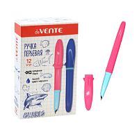 Ручка перьевая ШКОЛЬНАЯ, deVENTE Shark М с 1 баллончиком 0,8 мл