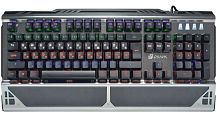 Клавиатура Оклик 980G HUMMER механическая черный USB for gamer LED (подставка для запястий)