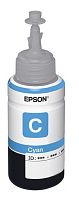 Картридж струйный Epson T6732 C13T67324A голубой (1900стр.) (70мл) для Epson L800