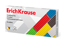Пластилин 06цв 96г "Классический" карт упак ERICH KRAUSE 50557