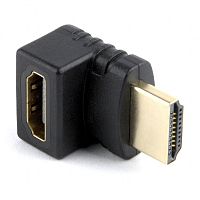 Переходник HDMI-HDMI Cablexpert A-HDMI270-FML, 19F/19M, угловой соединитель 270 градусов, золотые ра