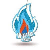 Ароматизатор AVS AFP-008 Fire Fresh (аром. Winter Fresh/Зимняя свежесть) (бумажные