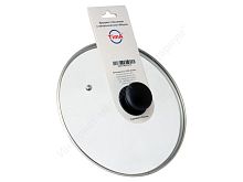 Крышка стеклянная TIMA 4728 Крышка стеклян с металл/обод 28 см