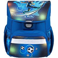 Ранец Herlitz Loop "Soccer", 37*31*24см, 1 отделение, 3 кармана, эргономичная спинка