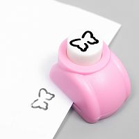 Дырокол фигурный "Контур бабочки" d=1,5 см МИКС 3х4х3,5 см    