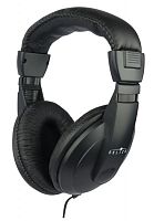 Наушники мониторные Оклик HP-M211V 1.8м черный проводные оголовье (HP-M211VB)
