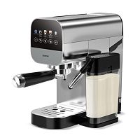 Кофеварка Centek CT-1172 <3в1> эспрессо 20 Бар + капучино + латте, 0.9л + 0,4л,  1350Вт, сенсор, LED