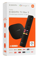 Xiaomi ТВ-приставка MI TV Box S 3rd gen (PFJ4189RU), черная
