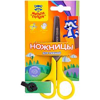 Ножницы детские для левшей Мульти-Пульти "Приключения Енота" 12,5см, европодвес