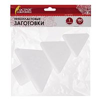 Пенопластовые заготовки для творчества ЁЛОЧКИ, 1шт., 180мм, ОСТРОВ СОКРОВИЩ, 661373