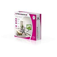 Кронштейн для телевизора Ultramounts UM902 черный 23"-55" макс.30кг настенный поворотно-выдвижной и 