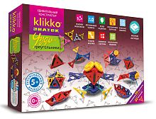 Удивительный конструктор ЗНАТОК-Klikko Чудо ТРЕУГОЛЬНИКИ 20 в 1 (57 дет.) 