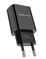 СЗУ Type-C 1 USB выход (2100mAh/5V) BOROFONE BA20A (черный)