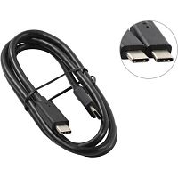 Кабель USB3.1 Cablexpert CCP-USB-CMCM2-1M, Gen.2 Type-C/Type-C, 5A, 100Вт, PD/QC3.0, 10Gbit/s, медь,