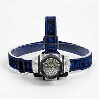 Фонарь налобный "Мастер К", 14 LED, 7 х 4 см, 3 ААА  