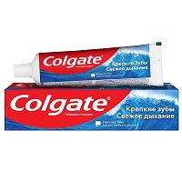 COLGATE (КОЛГЕЙТ) Зубная паста Супер фреш -свежее дыхание - крепкие зубы, 100 мл  