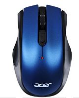 Мышь Acer OMR031 черный/синий оптич. 1600dpi беспров. USB 4but (ZL.MCEEE.008) 