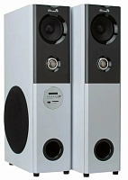 Колонка 08" (20-82 HOME SOUND) динамик 6шт/2х8"; 2х4"; 2х1.5" комплект 2 колонки ELTRONIC (белая