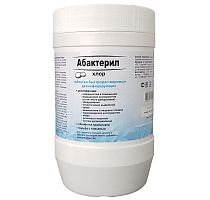 Средство дезинфицирующее 1кг АБАКТЕРИЛ-ХЛОР, таблетки 300 шт., ш/к 50012/51651