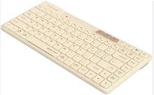 Клавиатура A4Tech FBK26C AS бежевый USB беспроводная BT/Radio slim Multimedia 