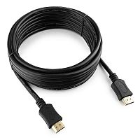 Кабель HDMI Cablexpert CC-HDMI4L-15, 4.5м, v2.0, 19M/19M, серия Light, черный, позол.разъемы, экран,