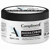 Compliment Professional Aqua Line Маска-суфле д/экстра увл.волос 300мл