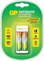 Зарядное устройство GP Rechargeable E211/210AAHCCS-2CR1 AA/AAA NiMH 2100mAh (2шт) блистер GP E211/21