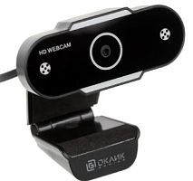 Камера Web Оклик OK-C012HD черный 1Mpix (1280x720) USB2.0 с микрофоном 